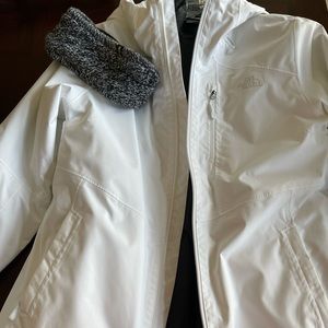 The North Face Clementine Triclimate Coat with North Face ear warmer head band